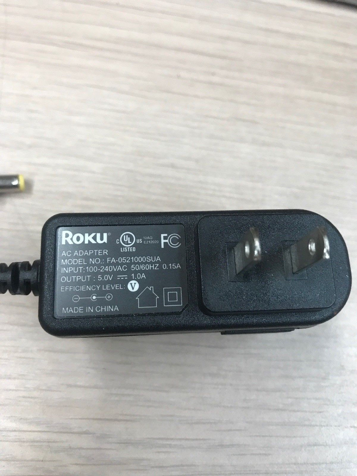 *Brand NEW* 5V 1.0A AC Adapter ROKU FA-0521000SUA Power Supply